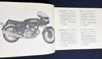 【イタリア語・英語・フランス語・ドイツ語対訳洋書】ドゥカティ 900 SS デスモ スペアパーツカタログ 1979-1980年版『DUCATI 900 SS DESMO CATALOGO RICAMBIO』