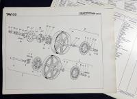 【イタリア語・英語・フランス語・ドイツ語対訳洋書】ドゥカティ 900 レプリカ  MHR スペアパーツカタログ『DUCATI 900 Replica CATALOGO RICAMBIO』