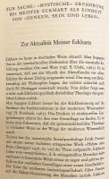 【ドイツ語洋書】 マイスター・エックハルト論集 『Meister Eckhart』