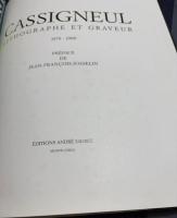 【オリジナルリトグラフ1葉付・フランス語洋書】カシニョール リトグラフ版画作品集 第2巻『Cassigneul : Lithographe et Graveur 2 1979-1988』