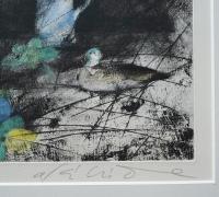 今村昭秀 銅版画『花と果物』限定150部　直筆サイン入