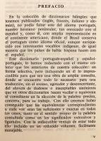 【洋書】 ポルトガル語＝スペイン語辞典 『Diccionario portugués-español；Dicionário espanhol-português』