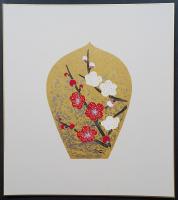 徳力富吉郎 木版画 色紙 全7枚『散華 忍辱の組』