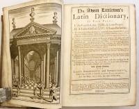 【ラテン語・英語洋書】 リトルトン羅英辞典 四部構成『Linguæ Latinæ liber dictionarius quadripartitus = Dr. Adam Littleton's Latine dictionary, in four parts』 1735年刊
