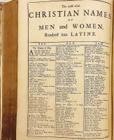 【ラテン語・英語洋書】 リトルトン羅英辞典 四部構成『Linguæ Latinæ liber dictionarius quadripartitus = Dr. Adam Littleton's Latine dictionary, in four parts』 1735年刊