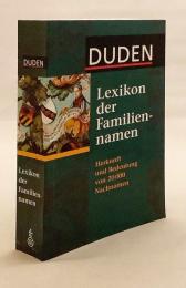 【ドイツ語洋書】 ドゥーデン 名字辞典：2万件の名字の由来と意味『Duden Lexikon der Familiennamen』