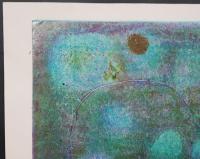 萩原英雄 木版画『遊戯場 No.2 (Play Ground)』限定50部 作家保存版