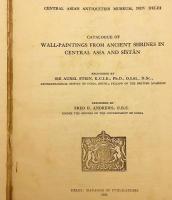 【英語洋書】 中央アジアとシースターンの古代寺院壁画目録 『Catalogue of wall-paintings from ancient shrines in Central Asia and Sīstān』 1933年刊