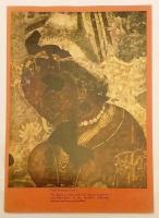 【英語洋書 / 貼り込み図版10枚】 インド・アジャンター石窟群の壁画美術 『Ajanta』