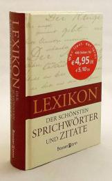 【ドイツ語洋書】 世界の名言・ことわざ名辞典 『Lexikon der schönsten Sprichwörter und Zitate』