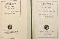 【英語・古代ギリシア語 対訳洋書 / 全2冊揃い】 ヨセフス『ユダヤ戦記』 『The Jewish war』