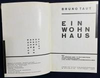 【ドイツ語洋書】一住宅『 Bruno Taut Ein Wohnhaus』