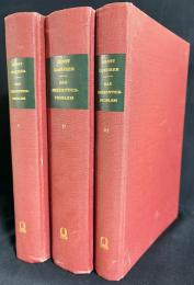 ドイツ語洋書 近代の哲学と科学における認識問題 第1-3巻 (全4巻の内)『Das Erkenntnisproblem in der Philosophie und Wissenschaft der neueren Zeit』