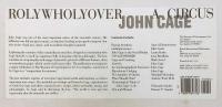 【英語洋書】 ジョン・ケージのローリーホーリーオーバーサーカス 『Rolywholyover : a circus』