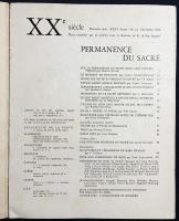 【リトグラフ3点入・フランス語洋書】20世紀 1964年12月号 第24号『XXe siècle』