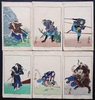 月岡芳年 木版画 近世侠義伝 24枚セット