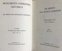 【ラテン語・ドイツ語洋書】ペトルス・ダミアニ書簡集 全4巻揃『Die Briefe des Petrus Damiani』