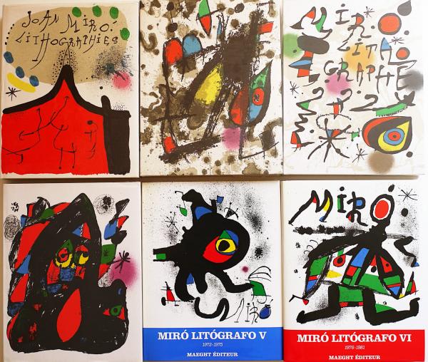 ジョアン ミロ リトグラフ全集全6冊揃 Joan Miro Litografo オリジナルリトグラフ32点完備 ジョアン ミロ 古本 中古本 古書籍の通販は 日本の古本屋 日本の古本屋