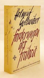 【ドイツ語洋書】 自由の要求 : キリスト教政治倫理論文集 『Forderungen der Freiheit : Aufsätze und Reden zur politischen Ethik』