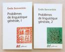 【フランス語洋書 / 全2冊揃い】 一般言語学の諸問題 『Problèmes de linguistique générale』