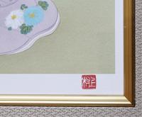 上村松園 リトグラフ『舞仕度』限定200部 作家保存版