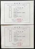 上村松篁 シルクスクリーン『丹頂』(左右一対) 限定250部 非売品 証明書付