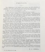 洋書 中級ギリシア語辞書(希英辞典)：リデル=スコット辞典 第7版に基づく【An intermediate Greek-English Lexicon : founded upon the seventh edition of Liddell and Scott's Greek-English Lexicon】