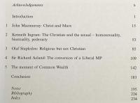 【英語洋書】 社会主義と宗教：コモンウェルス (共通善) への道 『Socialism and religion : roads to common wealth』