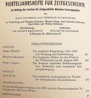 【ドイツ語洋書】 季刊 現代史 『Vierteljahrshefte für Zeitgeschichte』