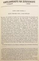 【ドイツ語洋書】 季刊 現代史 『Vierteljahrshefte für Zeitgeschichte』