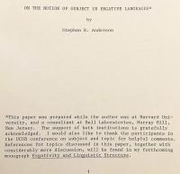 【英語洋書】 主語と主題『Subject and topic』