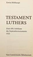 【ドイツ語・現代ギリシア語洋書】 ルター訳『九月聖書』(1522年版) 刊行450周年記念 『Testament Luthers : zum 450. Jubiläum d. Septembertestaments 1522』