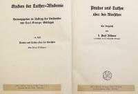 【ドイツ語 ひげ文字洋書】 パウロとルターにおける人間理解の比較研究 『Paulus und Luther über den menschen : ein Vergleich』