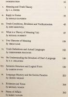 【英語洋書】真理と意味：意味論に関する論集 『Truth and Meaning : Essays in Semantics』