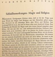 【英語洋書】 魔術と宗教 『Magie und Religion』