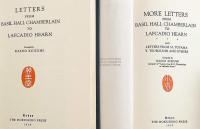 【英語・日本語洋書 / 全2冊揃い】 ①ヘルンに宛てたチェンバレン教授の手紙 (Letters from Basil Hall Chamberlain to Lafcadio Hearn) ②ヘルンに宛てたチェンバレン教授, 外山博士, 坪内博士の手紙 (More letters from Basil Hall Chamberlain to Lafcadio Hearn and letters from M. Toyama, Y. Tsubouchi and others)