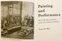 【英語洋書】 絵画とパフォーマンス：絵解き説話とインド起源 『Painting and performance : Chinese picture recitation and its Indian genesis』 ●変文