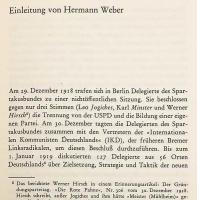 【ドイツ語洋書】 KPD (ドイツ共産党) 創立大会：議事録と資料 『Der Gründungsparteitag der KPD : Protokoll und Materialien』