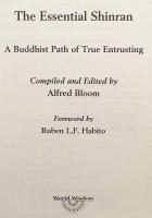 【英語洋書】 親鸞入門：真実の信に生きる仏道 『The essential Shinran : a Buddhist path of true entrusting』