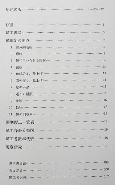 図鑑　「鍔集成」中村鉄青　1963年 鍔集成刊行会　全522P(おもに図版) 鐔集成(中村鐡青 著) / 古本、中古本、古書籍の通販は「日本の古本屋