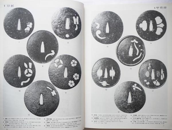 図鑑 「鍔集成」中村鉄青 1963年 鍔集成刊行会 全522P(おもに図版
