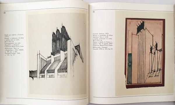 Antonio Sant'Elia アントニオ・サンテリア展覧会図録 イタリア語洋書