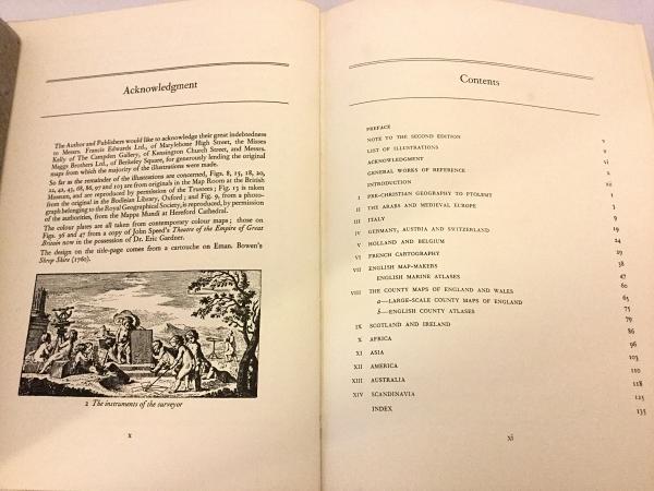 英文洋書】Maps and map-makers 地図と地図制作者たち(by R. V. Tooley