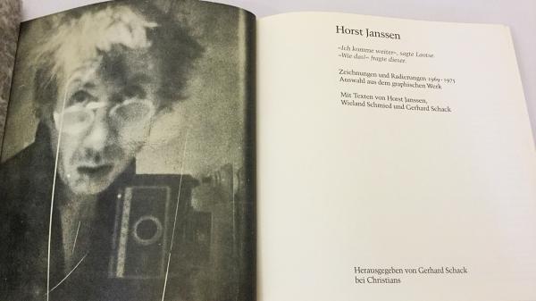 独文図録】Horst Janssen : Zeichnungen und Radierungen 1969