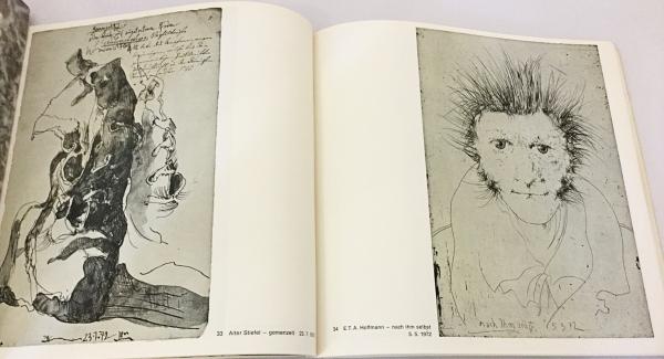 独文図録】Horst Janssen : Zeichnungen und Radierungen 1969