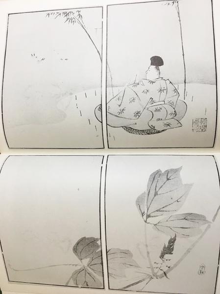 抱一派花鳥画譜 全6冊揃(全5巻・別巻1冊)(中村渓男 解説) / 古本
