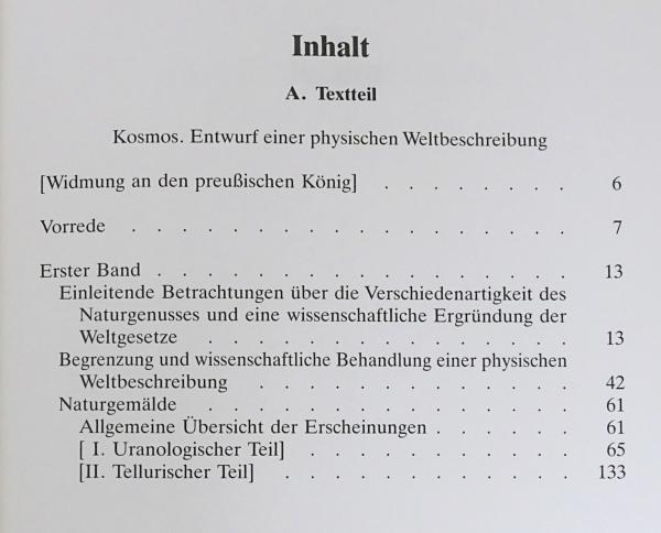 ドイツ語洋書『コスモス』ドラフト版 全2冊揃 【Kosmos