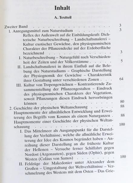 ドイツ語洋書『コスモス』ドラフト版 全2冊揃 【Kosmos