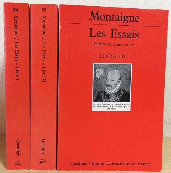 フランス語洋書 Les Essais 全3冊揃 エセー Michel De Montaigne モンテーニュ 古本 中古本 古書籍の通販は 日本の古本屋 日本の古本屋