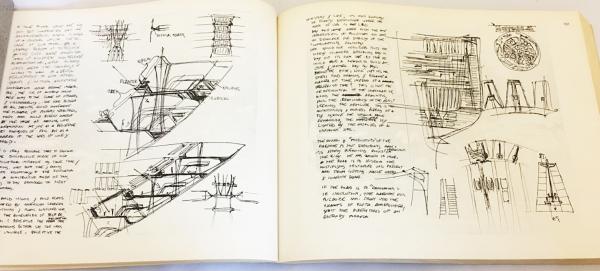 英語洋書】The sketchbooks of Paolo Soleri『パオロ・ソレリの 